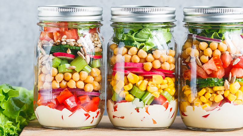Salad Jars Are The Meal-Prep Hack For Total Freshness