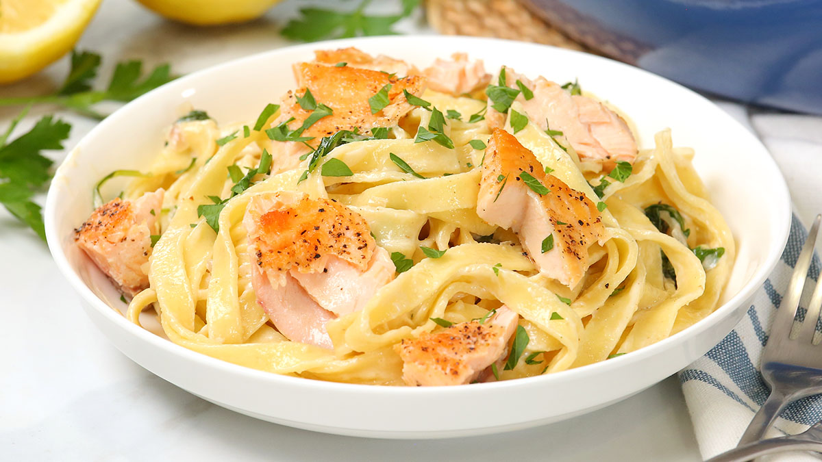 Creamy Salmon Pasta