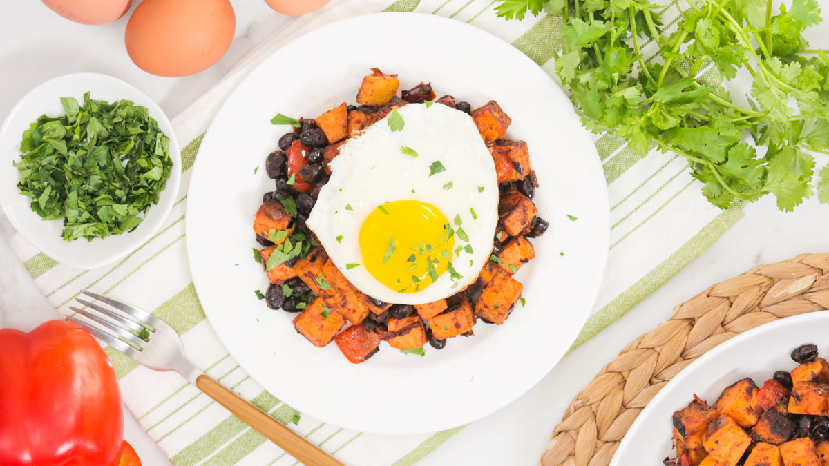 Spicy Southwestern Sweet Potato Hash