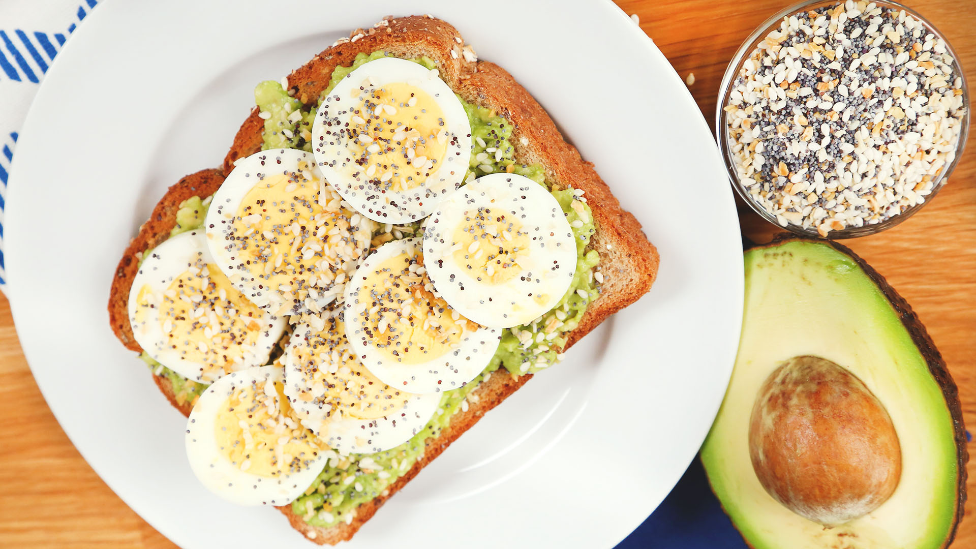 Everything Bagel Seasoned Avocado Toast, Recipe