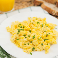 Scrambled Eggs with Sour Cream