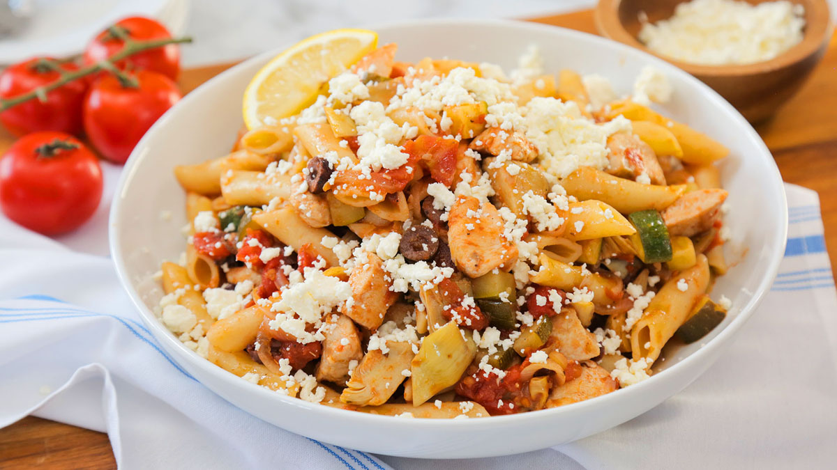 Greek Chicken Penne