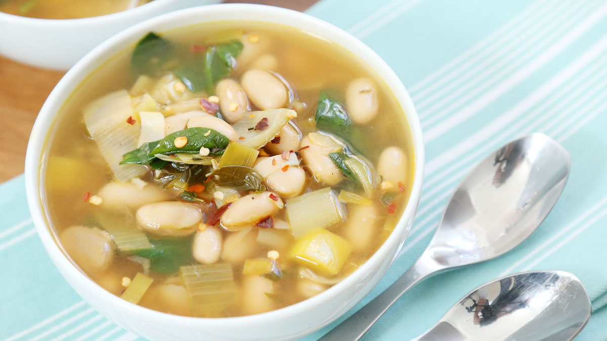 Leek And White Bean Soup 6642